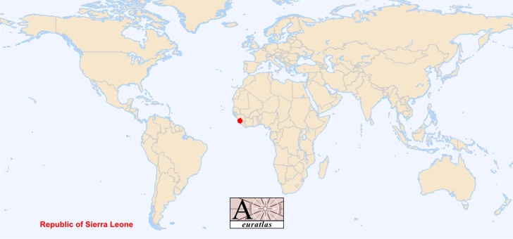 World Atlas The Sovereign States Of The World Sierra Leone